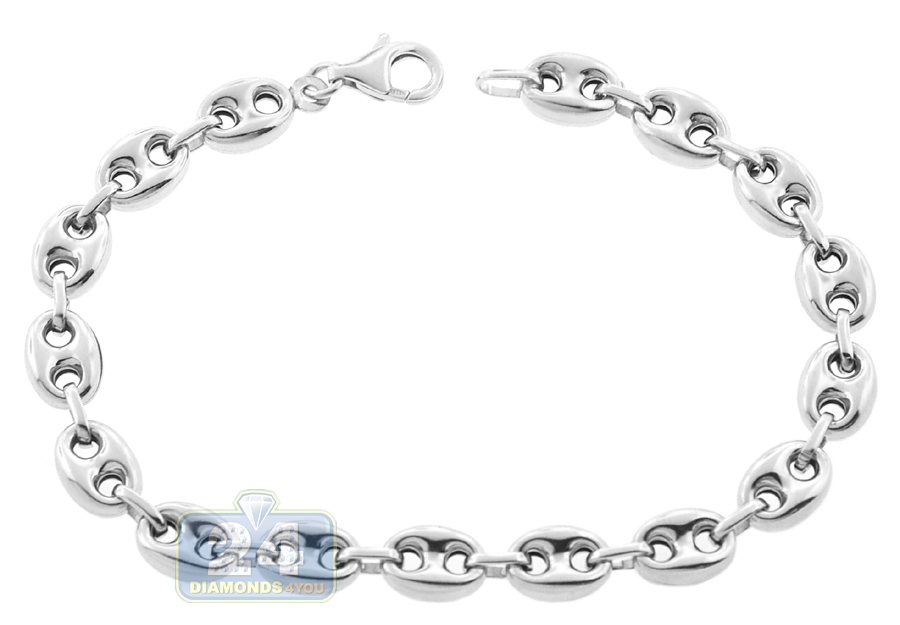 8 MSRP $347 Details about   .925 Sterling Silver And Textured Link Bracelet 
