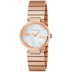 Gucci Interlocking 29 mm Womens Rose Bracelet Watch YA133515