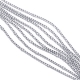 18K White Gold 19.94 ct 8 Row Diamond Womens Tennis Bracelet