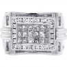 14K White Gold 1.77 ct Princess Cut Diamond Mens Ring