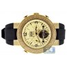 Mens Diamond Automatic Gold Watch Joe Rodeo Soho JRSO1 4.00 ct