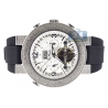 Mens Diamond Automatic Silver Watch Joe Rodeo Soho JRSO2 4.00 ct