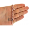 Handmade 14K Rose Gold Russian Bismark Mens Chain 7 mm