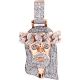 14K Rose Gold 0.90 ct Diamond Jesus Christ Mens Pendant