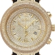 Joe Rodeo Master 6.50 ct Diamond Mens Gold Watch JJM69
