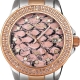 Womens Diamond Watch Joe Rodeo Zibra JRZB3 1.25 ct Two Tone