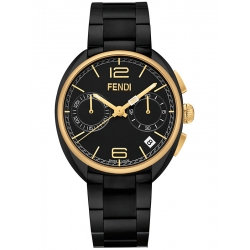 Fendi Momento Black Steel Bracelet Watch F219111000
