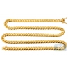 Yellow Sterling Silver Miami Cuban Mens Chain 7.2 mm 26 30 inch