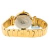 Womens Diamond Watch Aqua Master 0.3 ct Yellow Gold Black Dial