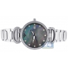 Womens Diamond Watch Aqua Master 0.3 ct Steel Black Dial