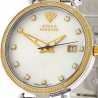 Womens Diamond Watch Aqua Master 0.3 ct Two Tone Steel