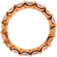 Womens Diamond Wedding Eternity Ring 18K Rose Gold 4.00 ct
