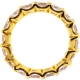 Womens Diamond Wedding Eternity Ring 18K Yellow Gold 4.00 ct