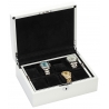 Eight Watch Box Storage 34-722 Diplomat Prestige White Wood