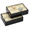 Ten Watch Box Storage 34-725 Diplomat Prestige Black Wood