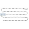 Solid 925 Silver Rolo Cable Mens Chain 3 mm 18 20 22 24 30 inch