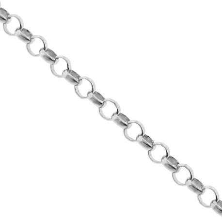 Sterling Silver Mens Rolo Cable Chain 4.5 mm 18 20 22 24 30 inch