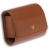 Single Watch Roll Travel Box D191 Rapport Berkeley Brown Leather