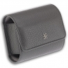 Single Watch Roll Travel Box D192 Rapport Berkeley Gray Leather