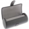 Triple Watch Roll Travel Box D182 Rapport Berkeley Gray Leather