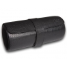 Triple Watch Roll Travel Box L108 Rapport Portman Black Leather