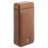 Single Watch Slipcase Travel Box D161 Rapport Brown Leather