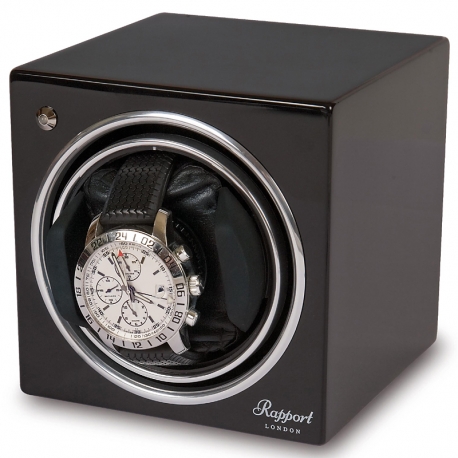 Single Automatic Watch Winder EVO7 Rapport Evolution Black