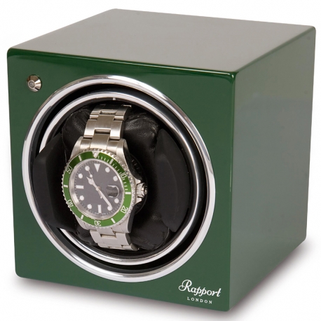 Single Automatic Watch Winder EVO9 Rapport Evolution Green