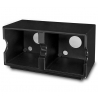 Double Watch Winder Box FR02 Rapport Evolution Black Wood