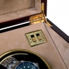 Single Watch Winder W271 Rapport Optima Captian's Mahogany Wood