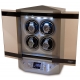 Rapport Templa Silver Wood 4 Watch Winder Cabinet W310