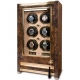 Rapport Paramount Walnut 6 Watch Winder Cabinet W526