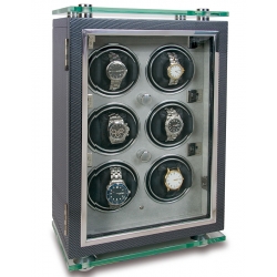 Rapport Optima F3 Carbon Fiber 6 Watch Winder W256
