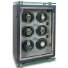 6 Watch Winder Cabinet W256 Rapport Optima F3 Carbon Fiber