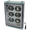 6 Watch Winder Cabinet W256 Rapport Optima F3 Carbon Fiber