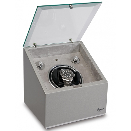 Rapport Astro Silver Wood Single Automatic Watch Winder W153