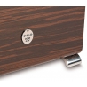 Double Watch Winder Box W342 Rapport Vogue Macassar Wood