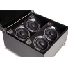 Quad Automatic Watch Winder Box W374 Rapport Vogue Carbon Fiber