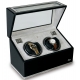 Rapport Optima Ebony Aluminum 2 Watch Winder W262