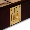 Rapport Captain's Mahogany Wood 8 Watch Storage Box B266