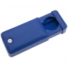 Single Watch Slipcase Travel Box D163 Rapport Blue Leather