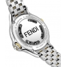 F107121000T07 Fendi Crazy Carats Black Dial Two Tone Watch 33mm