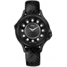 F110031011T05 Fendi Crazy Carats Black Case Leather Watch 38mm