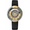 F511031511H2 Fendi Policromia Diamond Watch Gold Obsidian 38mm