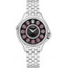 F107021000B2T05 Fendi Crazy Carats Black Dial Diamond Steel Watch 33mm
