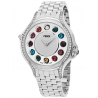 F107034000C0T05 Fendi Crazy Carats Diamond Silver Dial Watch 38mm