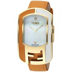 Fendi Chameleon Two Tone Tan 29 mm Watch F334434551D1