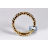 14K Yellow Gold 5.04 ct Diamond Mens Eternity Band Ring 8 mm