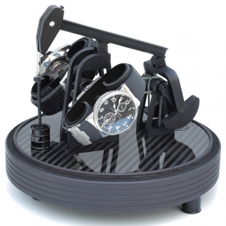 Kunstwinder Carbon Fiber Matte Black Double Watch Winder