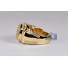 14K Yellow Gold 2.15 ct Diamond Round Ring for Men